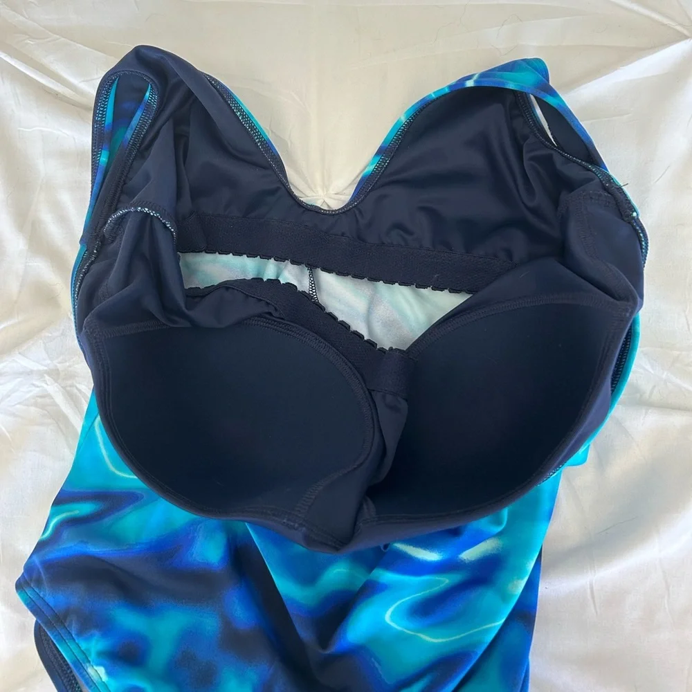 New without tags Land’s End swimsuit and skort women 16 - Picture 6 of 12